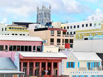 Hamilton Bermuda Skyline by Susan Savad