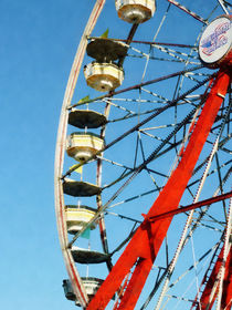 Ferris Wheel Closeup by Susan Savad