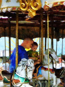 First Carousel Ride by Susan Savad
