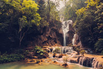 Kuang Si Waterfalls by David Pinzer