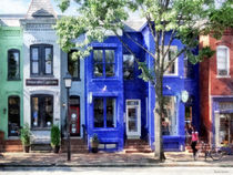 Alexandria VA - Colorful Street von Susan Savad