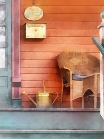 Porch With Brass Watering Can von Susan Savad