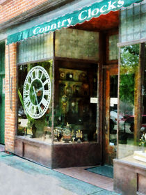 Clock Shop by Susan Savad