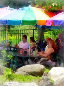 Under the Colorful Umbrellas by Susan Savad