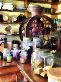 General Store With Candy Jars by Susan Savad
