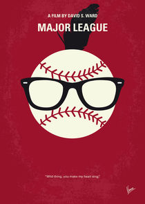 No541 My Major League minimal movie poster von chungkong