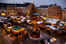 Weihnachtsmarkt in Annaberg by Gerhard Köhler