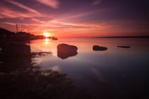 Loughor Estuary sunset von Leighton Collins