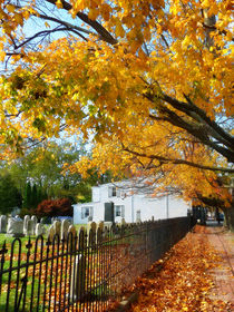 Graveyard in Autumn von Susan Savad