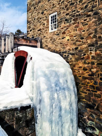 Grist Mill in Winter von Susan Savad