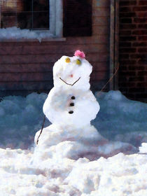 Happy Snowman von Susan Savad