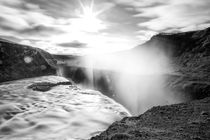 Gulfoss Wasserfall von Hanns Clegg