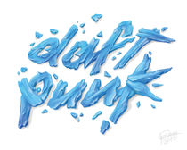Daft Punk Logo Artwork von Christian Mayer