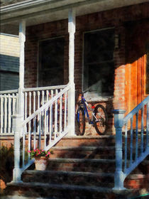 Bicycle on Porch by Susan Savad