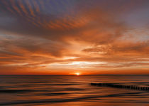 Sonnenaufgang an der Ostsee von Franziska Rullert