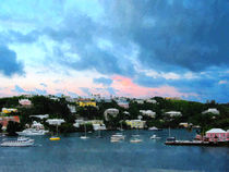 King's Wharf Bermuda Harbor Sunrise by Susan Savad