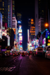 New York bei Nacht von Florian Kunde