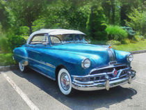 Blue 1951 Pontiac by Susan Savad