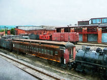 Old Train Yard by Susan Savad