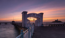 Dawn at Mumbles Pier by Leighton Collins