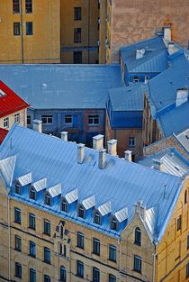 Riga from above... 4 by loewenherz-artwork