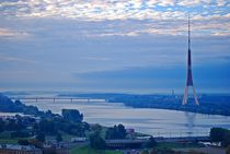 Riga from above... 7 by loewenherz-artwork