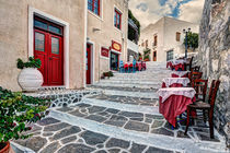 The village of Plaka in Milos, Greece by Constantinos Iliopoulos
