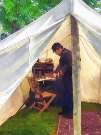 Army - Civil War Officer's Tent by Susan Savad