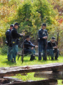 Group of Union Soldiers by Susan Savad