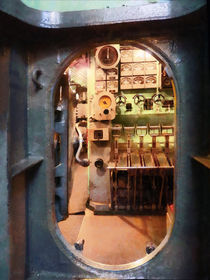 Hatch in Submarine by Susan Savad