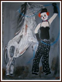 Der Rodeo Clown by Ilona Fianen