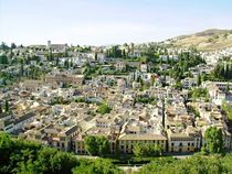 Blick auf Granada von Ronja Treffert