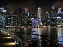 Marina Bay Singapore Night by James Menges