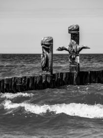 Buhnenfigur an der Ostseeküste by Rico Ködder