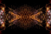 Lightpainting Abstract Symmetry UFA Prints #7 von John Williams