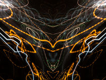 Lightpainting Abstract Symmetry UFA Prints #8 von John Williams