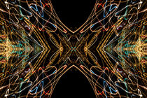 Lightpainting Abstract Symmetry UFA Prints #15 von John Williams
