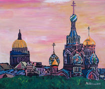 Saint Petersburg With Golden Couples von M.  Bleichner