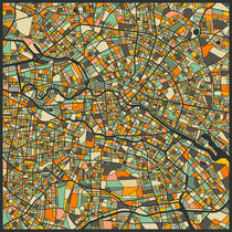 BERLIN MAP by jazzberryblue