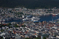 Kreuzfahrtschiffe in Bergen von Gerhard Köhler