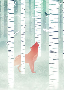 Winter Fox von Sybille Sterk