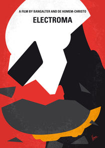 No556 My Electroma minimal movie poster by chungkong