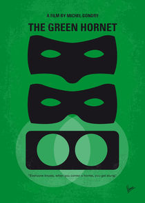 No561 My The Green Hornet minimal movie poster von chungkong