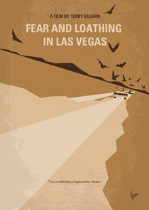 No293 My Fear and loathing Las vegas minimal movie poster von chungkong