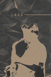 Jazz Music Poster von cinema4design