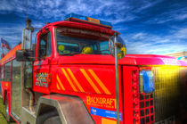 Backdraft Fire Truck by David Pyatt