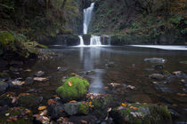 Sgwd Einion Gam Waterfall Country von Leighton Collins