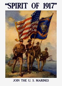 Join The US Marines -- Spirit Of 1917 by warishellstore