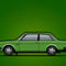Illu-volvo-242-coupe-green-poster