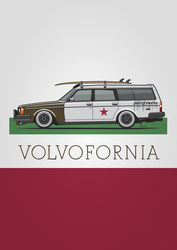 Volvo-245-volvofornia-poster